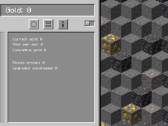 Игра Minecraft Gold Clicker