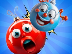 Игра Merge Balls New Years Toys in 3D!