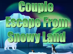 Игра Couple Escape from Snowy Land