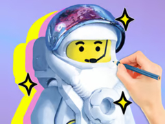 Игра Coloring Book: LEGO Astronaut