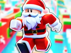 Игра Jigsaw Puzzle: Roblox Santa Dash