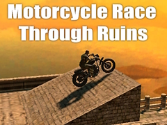 Игра Motorcycle Race Through Ruins