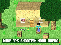 Игра Mine FPS Shooter: Noob Arena