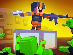 Игра Cubic Frontier: Zombie Robby