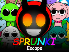 Игра Sprunki 3D Escape