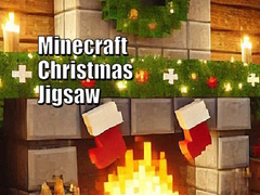 Игра Minecraft Christmas Jigsaw