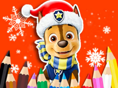 Игра Coloring Book: PAW Patrol Christmas