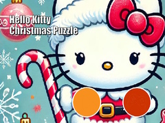 Игра Hello Kitty Christmas Puzzle