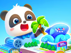 Игра Jigsaw Puzzle: Baby Panda's Dream Town