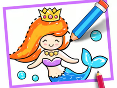 Игра Toddler Drawing: Mermaid