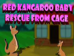 Игра Red Kangaroo Baby Rescue from Cage