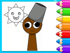 Игра Coloring Book: Sprunki Brud