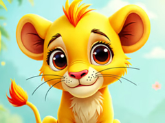 Игра Jigsaw Puzzle: Baby Simba