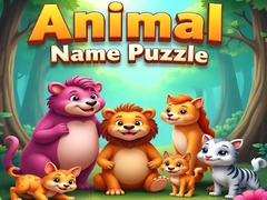 Игра Animal Name Puzzle