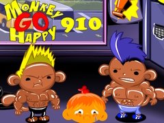 Игра Monkey Go Happy Stage 910