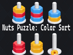 Игра Nuts Puzzle: Color Sort