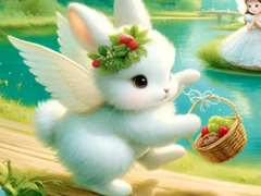 Игра Jigsaw Puzzle: Angel Bunny