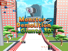 Игра Monster Demolition Giants 3d