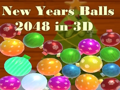 Игра New Years Balls 2048 in 3D