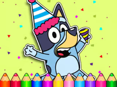 Игра Coloring Book: Bluey's Birthday