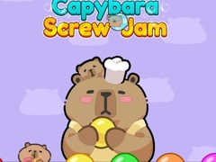 Игра Capybara Screw Jam