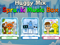 Игра Huggy Mix Sprunki Music Box