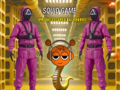 Игра Squid Game Sprunki Escaped Backrooms