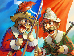 Игра Musketeers Gunpowder vs Steel