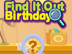 Игра Find It Out Birthday