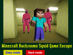 Игра Minecraft Backrooms Squid Game Escape