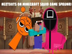 Игра Nextbots on Minecraft Squid Game Sprunki