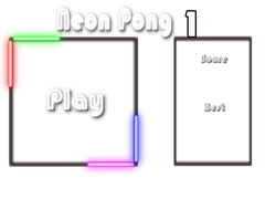 Игра Neon Pong 1