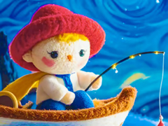 Игра Jigsaw Puzzle: Starry Night Fishing