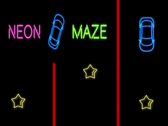 Игра Neon Car Maze