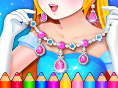 Игра Coloring Book: Jewelry Design