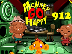 Игра Monkey Go Happy Stage 912