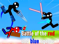 Игра Battle of the red and blue agents