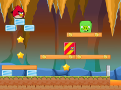 Игра Angry Birds Vs Green Pig