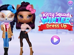 Игра Kitty Squad Winter Dress Up