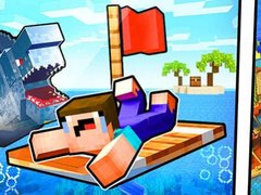 Игра Noob Raft: Ocean Survival