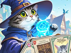 Игра Jigsaw Puzzle: Cat's Card Arena