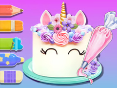 Игра Coloring Book: Unicorn Cake