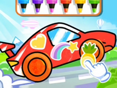 Игра Coloring Book: Racing Car