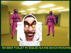 Игра Skibidi Toilet in Squid Game Backrooms