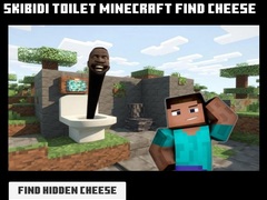 Игра Skibidi Toilet Minecraft Find Cheese