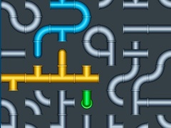 Игра Connect The Pipes Water Puzzle