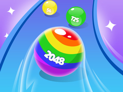 Игра 2048 Run Gorgeous Balls