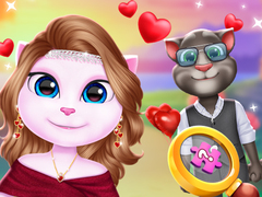 Игра Kitty Couple Lovely Valentine