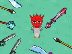 Игра Red Sprunki With A Sword