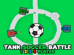 Игра Tank Soccer Battle 1 2 3 4 Player